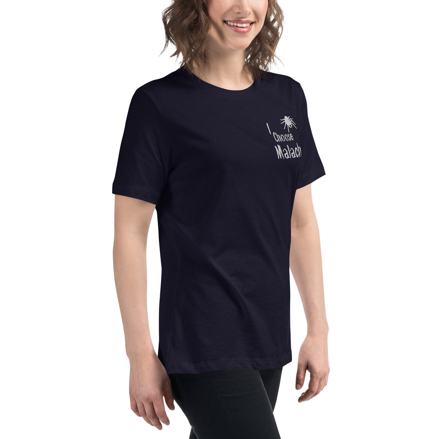 Image of Officially Licensed Little Stranger I choose Malachi embroidery t-shirt
