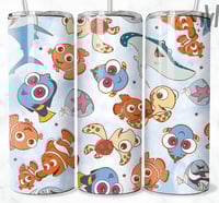 finding nemo 20oz subliamtion tumbler 