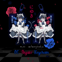 Niyuki Yandere Maid charm 4” 