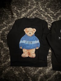 Image 2 of FADE IS UP BLACK CREW NECK SWEATER 