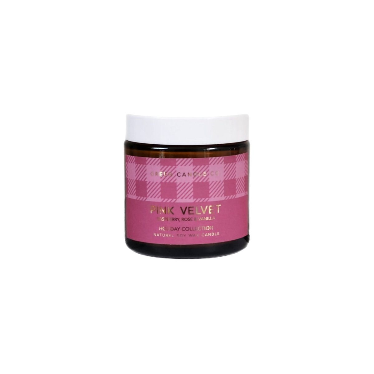 Image of PINK VELVET Candle Small / Holiday Collection