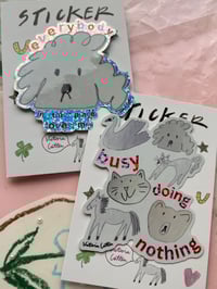 Image 2 of big slogan pals stickers 