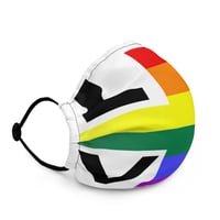 Image 3 of MORE PRIDE LOVE Premium face mask