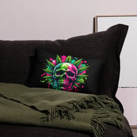 Image 5 of Weed Skull 2 Basic Pillow