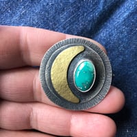 Image 2 of Quarter Moon Ring #3