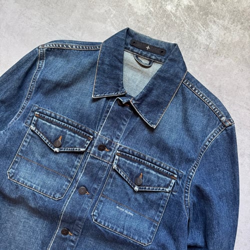 Image of Stone Island Denim Jacket, size medium