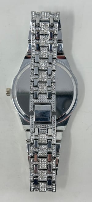 Image of Iced Out Watch & Cuban Chain - Free Shipping 