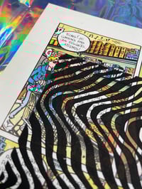 Image 1 of Original Lino Print - Waves 1 - Supermarche