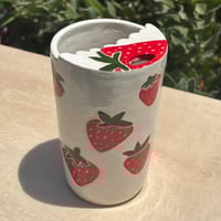 Image 3 of strawberry tumbler