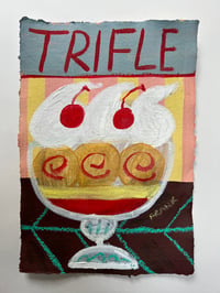 Trifle on stripes