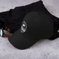 Image 14 of Brackish Wooder Cornhole Dad Hat – Custom Boards & Bags Logo | Adjustable Cotton Twill Cap