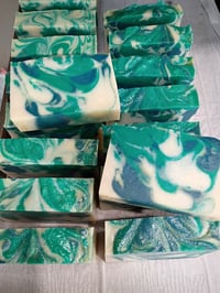 Image 1 of "blackberry dahlia" soap bar