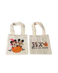 Image 1 of Mickie Mouse Halloween Mini Tote Bags