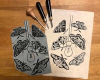 Image 2 of Lino Printing Workshop Saturday 11th July 10 - 1 pm