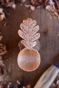 Image 1 of Oak Leaf~  Coffee Scoop