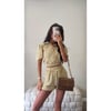 Brown and Yellow Co Ord 