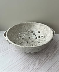 Image 3 of White Speckled Berry Bowl