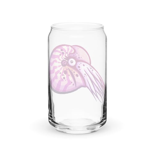 Image of Natalie the Nautilus Can-shaped glass