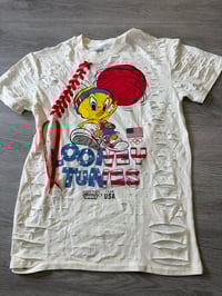 Medium tweety lace destroyed 