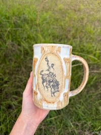 Tall Checkered mug