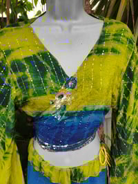 Image 2 of Athena Stevie Maxi Skirt Set- waist goes to 42 inches and pulls tiny size