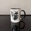 #104 Anatomy White Mug