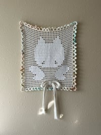 Image 1 of cat angel tapestry 