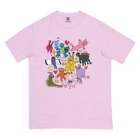 Image 1 of Adult Pocket Monsters Garment-dyed Heavyweight T-shirt