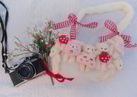 Image 4 of strawbeary fields forever plushie bag