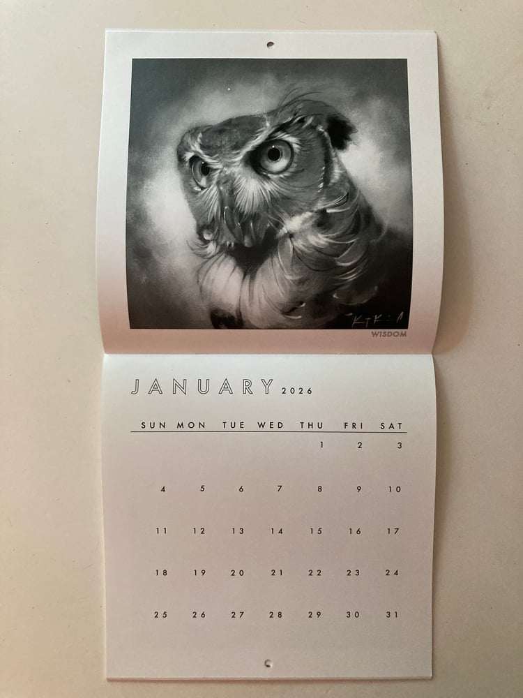 Image of Birds of the Open Door Bird Sanctuary 2026 calendar