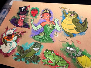 Image of Entire Disney Inspired Flash 40 Sheets 11x14” 