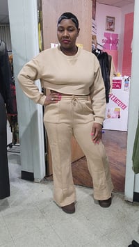 Image 3 of Tan Sweat Suite 