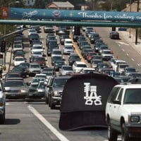 Image 2 of LA “GEARHEAD” 5-PANEL SNAP HAT