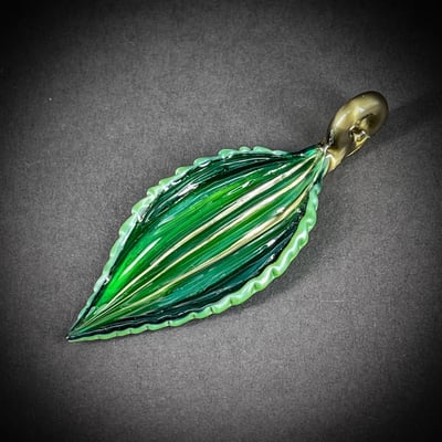 Image of Emerald Leaf Pendant