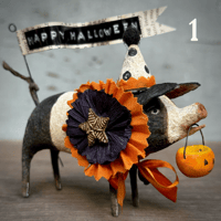 Image 6 of Halloween Spun Cotton Pigs (multiple options available)