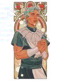 Image 1 of Wicander Art Nouveau Print