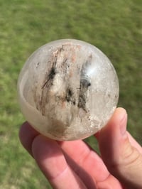 Image 9 of Included Quartz Sphere #3071