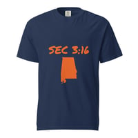 Image 2 of Auburn- Unisex garment-dyed heavyweight t-shirt