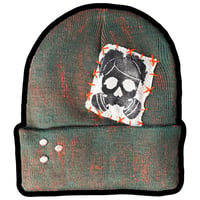 Image 2 of “GNARLY JUNK #4” Custom Punk Beanie