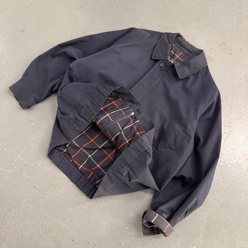 Image of 1980s Burberry Harrington jacket, size large 