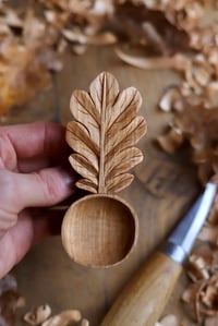 Image 8 of Oak Leaf-Coffee Sccop 