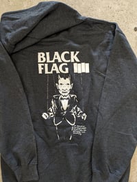 Image 2 of Black Flag puppet master hoodie ONE OFF size M