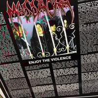 Image 4 of MASSACRA - Enjoy the Violence 12" vinyl LP