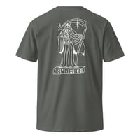 Image 5 of "La Muerte" by Jacobo Amador Unisex premium t-shirt Front & Back design (+ more colors)