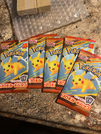 Image 3 of McDonald’s Japanese Pikachu Promo Pack (SEALED)