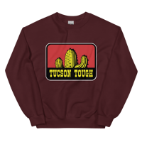 Image 9 of Tucson Tough Sweater White Outline