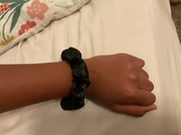 Image 2 of Black scrunchie 