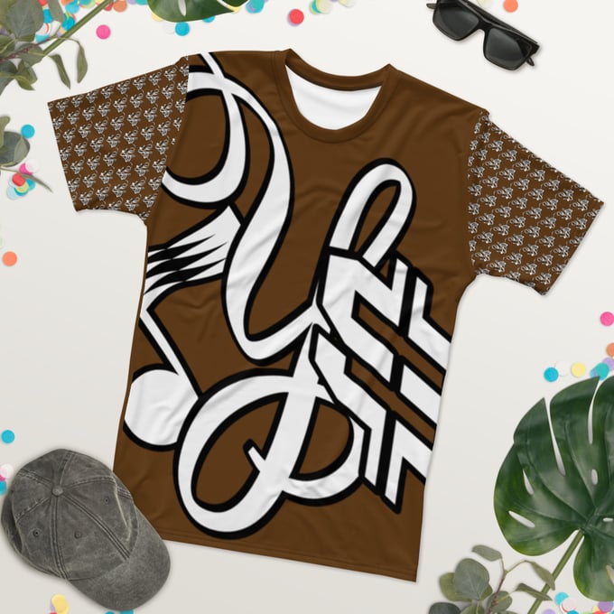 Image of YStress Exclusive Brown, White and Black T-shirt 