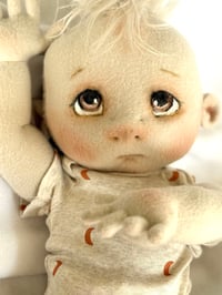 Image of Edgar, 21” Somber Newborn Baby Boy
