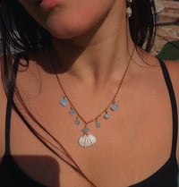 Image 2 of Ocean Mist Drops Necklace